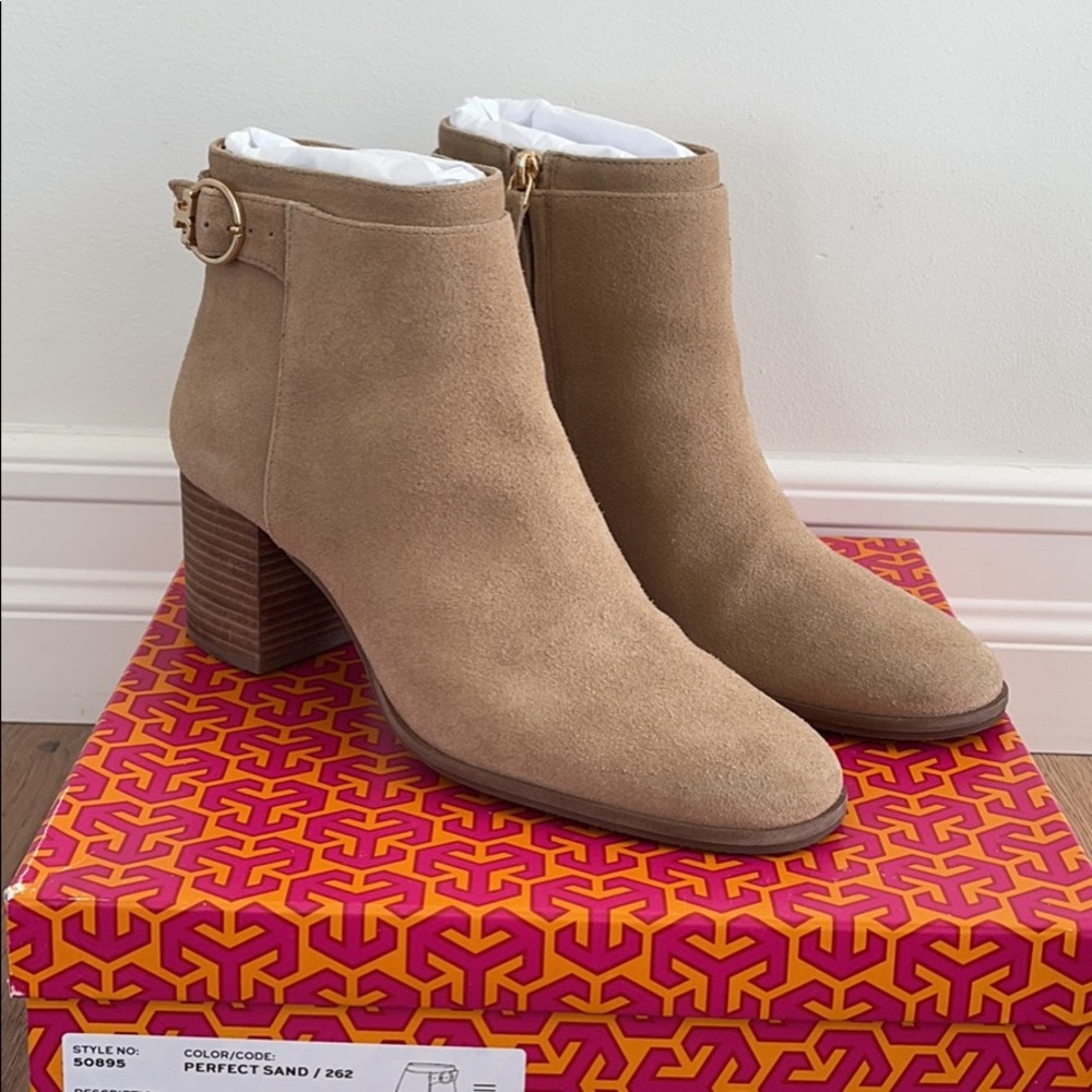Like New Tory Burch Ankle Booties - 8.5